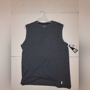 MENS Medium Black Balance Collection Dri Fit Tank Top Gym Shirt